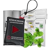 TronicXL Kühlschrank Luftentfeuchter mit Hänger Feuchtigkeitsabsorber Kissen wiederverwendbar - Zubehör Kondenswasser Stop Entfeuchterbeutel Luft Entfeuchter Granulat kompatibel mit AEG Bosch Miele
