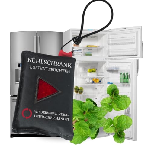 TronicXL Frigorífico deshumidificador con colgante absorbente de humedad, cojín reutilizable – Accesorios de condensación, bolsa deshumidificadora de aire, granulado compatible con AEG Bosch Miele