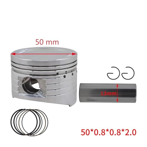 Kit cylindre moto DIO110 avec segments piston pour restaurer la compression - 5