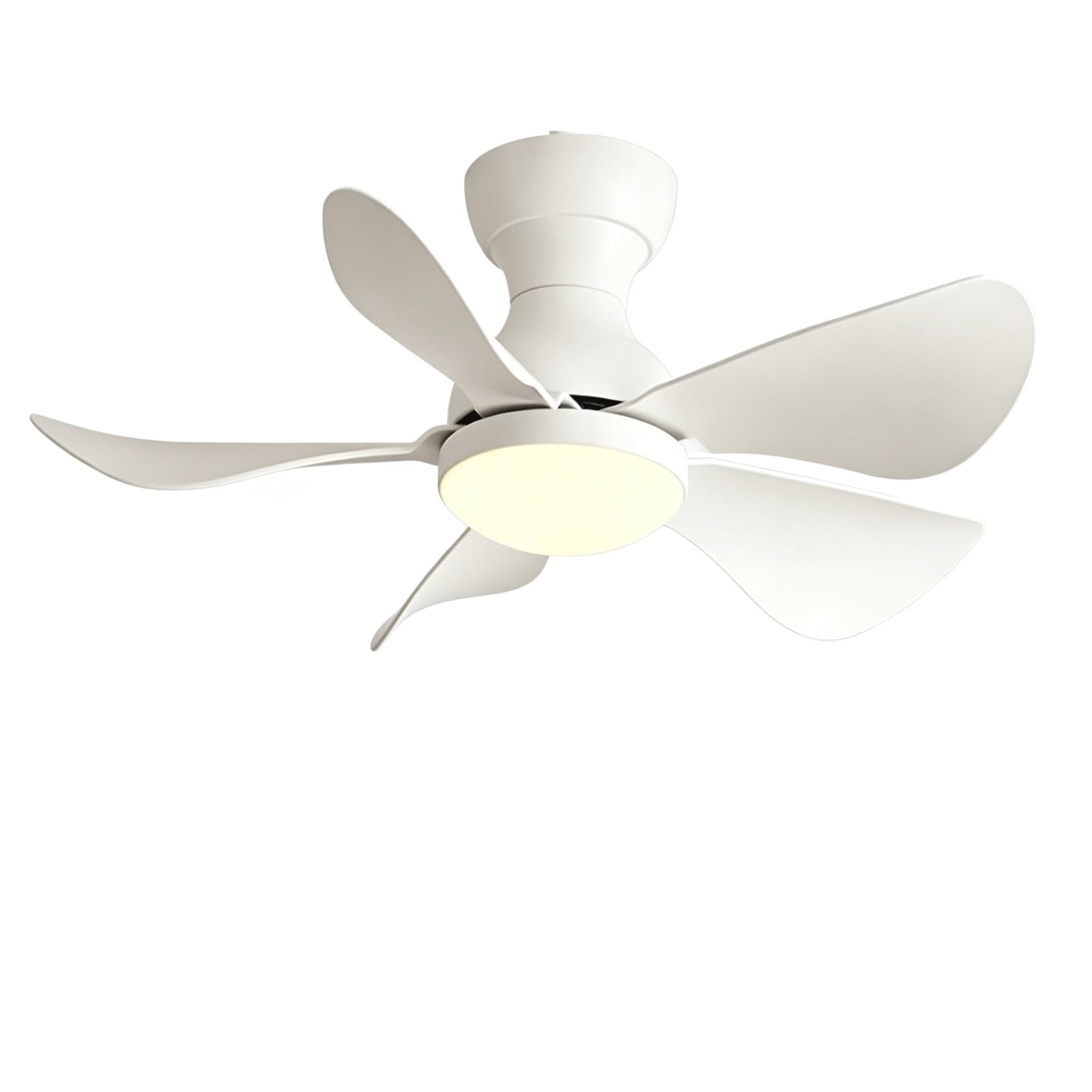 KLJUddGY 32W Ceiling Fans with Lights 29Inch LED Fandelier