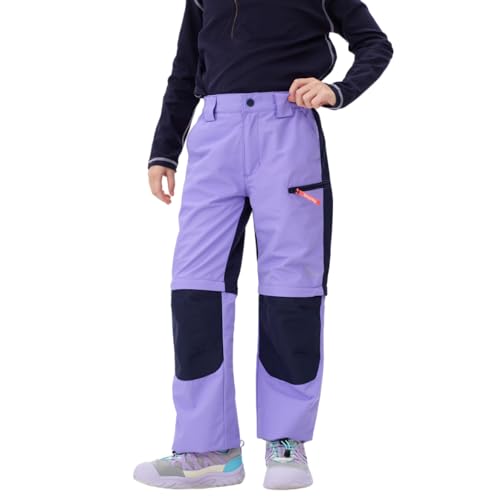SMONTY Kinder Konvertible Hosen wasserdichte Abnehmhosen für Jungen & Mädchen ideal für alle Jahreszeiten Camping Wandern & Reisen