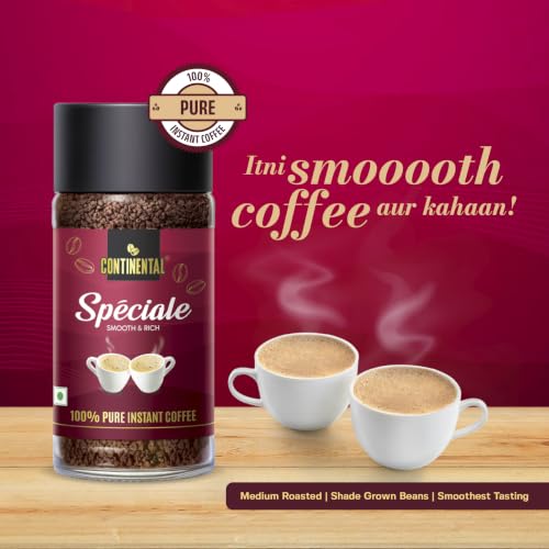 Image of CONTINENTAL SPECIALE Coffee 50g Jar | 100% Pure Instant Coffee Powder