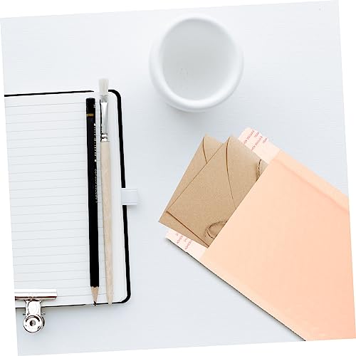Ciieeo 50 Pçs Saco De Bolhas Envelopes Kraft Sacos De Enchimento De Espuma Para Embalagem De Roupas