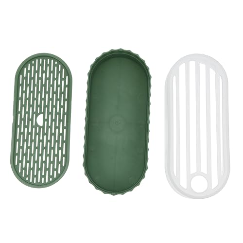 Yardwe Cassetta per Piantare Erba Gatta in Vaso Idroponico per Erba Coperchio Vassoio per Colture Senza Terra Ampia Area di Semina Facile Pulizia e Sostituzione