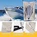 Laikoutd Large 182x76x68cm Outdoor Privacy Tent Portable Changing Room Boats Privacy Shelter for Boatings Camping Quick Drying Boats Changing Shelter