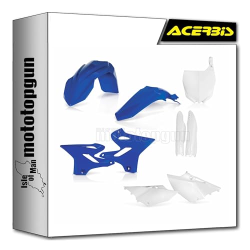 Plastiques Yamaha YZ 250 neufs avec le kit cache carénage Acerbis 0017875.553 stable