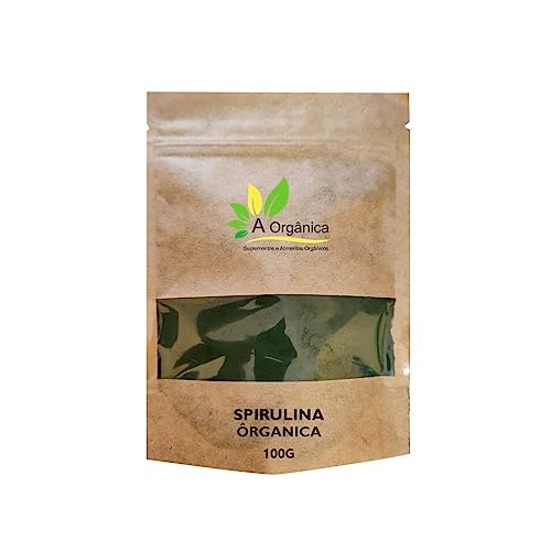 Spirulina 100% Pura Premium À Orgânica (100)