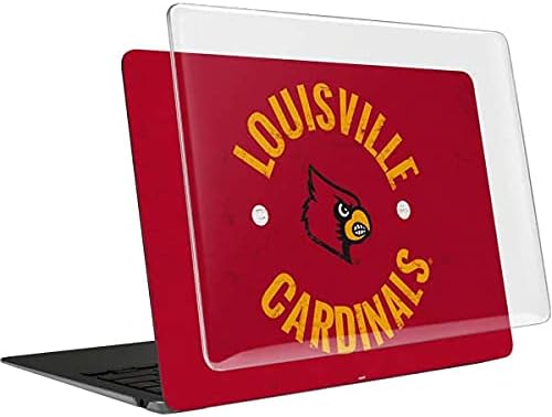 Skinit Case + Skin Compatible with MacBook Air 13in (2020) - Officially Licensed Louisville Cardinals Faded Design
