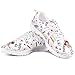 Imagen de UOIMAG Love Nurse Medical Pattern Trainer para Mujeres niñas Zapatillas de Regalo Zapatos Transpirables de Malla de Aire para Correr Zapatos Planos de Encaje Zapatos Casuales 37EU