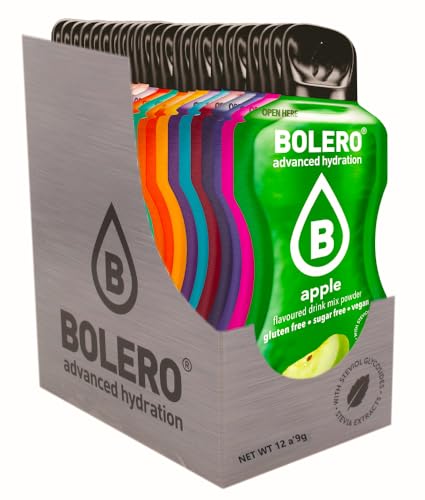 Bolero Mixed Pack Powder Sachet, 9 G, Natural, 12-Count