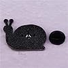 Broche escargot arc-en-ciel en émail mignon de dessin animé pour chemise LGBT animal badge bijoux pour vêtements, chapeau, sac à dos, accessoire cadeau, Métal #4