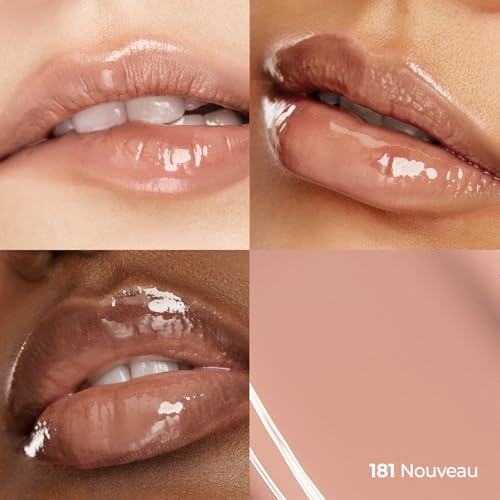 Image of Laka Fruity Glam Tint | Glowing Korean Lip Tint with Hydrating Lightweight Texture | Buildable Color, Non-Sticky High Shine Gloss | K-Beauty Korean Makeup | #181 Nouveau, 0.15oz