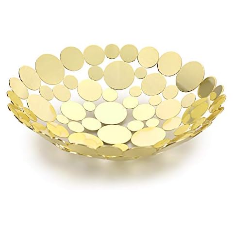 OwnMy Metal Fruit Bowl Basket Cover