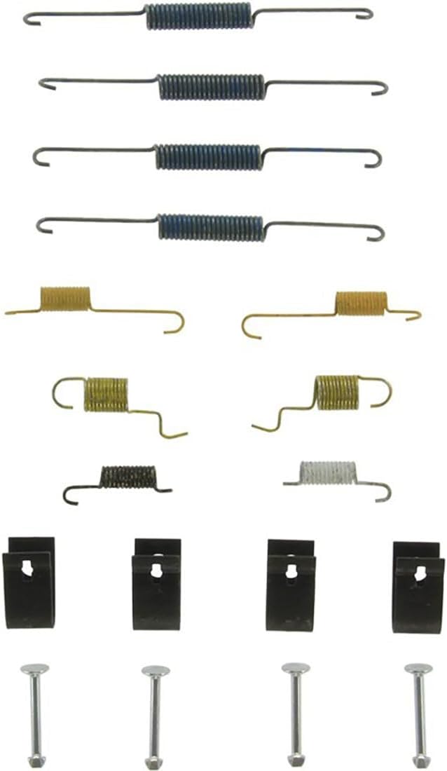 1 Rear Drum Brake Hardware Kit for Mercury Tracer 1987 1988 1989 1.6L l4, for Mazda 323 1986 1987 1988 1989 1.6L l4 Automotive Replacement Part