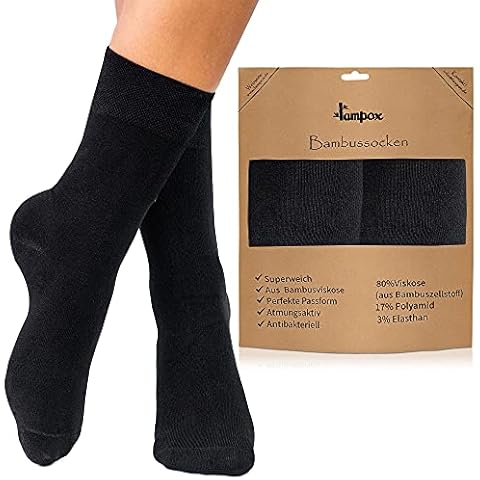 lampox Bambus Socken Atmungsaktiv Socken Business Sport Laufen Reduziert Schweiß … Cover