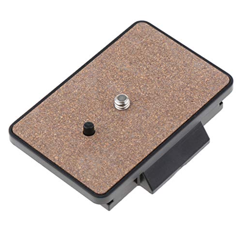 kesoto Placa de Liberação Rápida de Câmera Profissional de 1/4 Polegada para Tripé Yunteng VCT-880