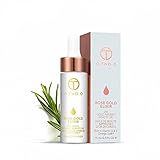 ❤SKIN SALUD, digno de confianza: 24 quilates de oro esencia puede promover el metabolismo, blanquear la piel y retrasar la senilidad suavizando las arrugas que pueden proporcionar esencia hidratante para hidratar la piel para su pegajosidad, haciendo un excelente efecto de maquillaje, que para el la mayoría de los tipos de piel es adecuada