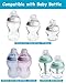 Silicone Nipple (M) for Tommee Tippee Natural Start Anti-Colic Baby Bottles, Medium Flow, 3m+, 4 Count