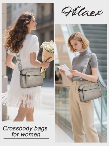 Image of Vegan Leather Crossbody Bags for Women Anti theft Purses and Handbag