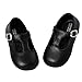 Cheerful Mario 1-5 años Bebe Niña Zapatos de Vestir Planos Bailarinas Negro 26 EU Imagen de Cheerful Mario 1-5 años Bebe Niña Zapatos de Vestir Planos Bailarinas Negro 26 EU