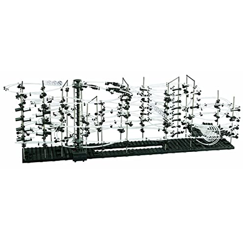 SpaceRail Game 32,000mm Rail, Roller Coaster Building Set, Marble Roller Coaster Kit with Steel Balls, Great Educational Toy for Boys and Girls, Level 7
