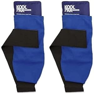 Koolpak Deluxe Reusable Gel Pack Twin Set