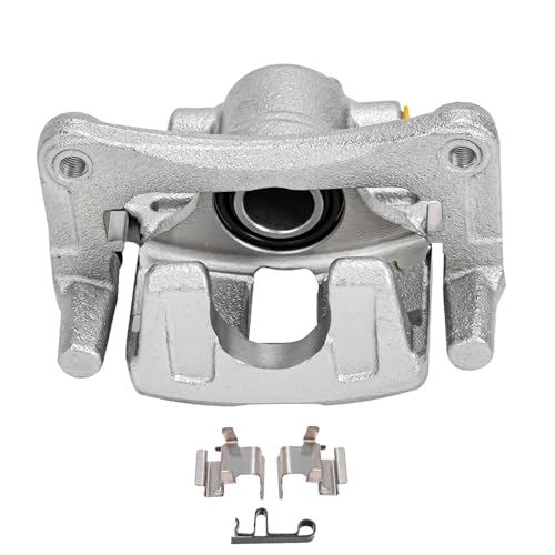 Image of Detroit Axle - Rear Left Brake Caliper w /Bracket Replacement for Chrysler 200 Cirrus Sebring Patriot Compass Avenger Caliber Lancer Outlander RVR