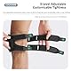 Coogime Patella Kniebandage Männer Damen, 2025 Neue Bandage Knie, Verstellbare Knieorthesen, Atmungsaktive Kniestütze, Sport Knee Brace (Blue)