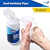Clorox Pro Alcohol Free Hand Sanitizer Wipes with BZK - Gentle Hand Sanitizing Wipes for Hands in Bulk Canister - Disinfecting Sanitizer Solution for School Supplies & Office Use, 100 Count