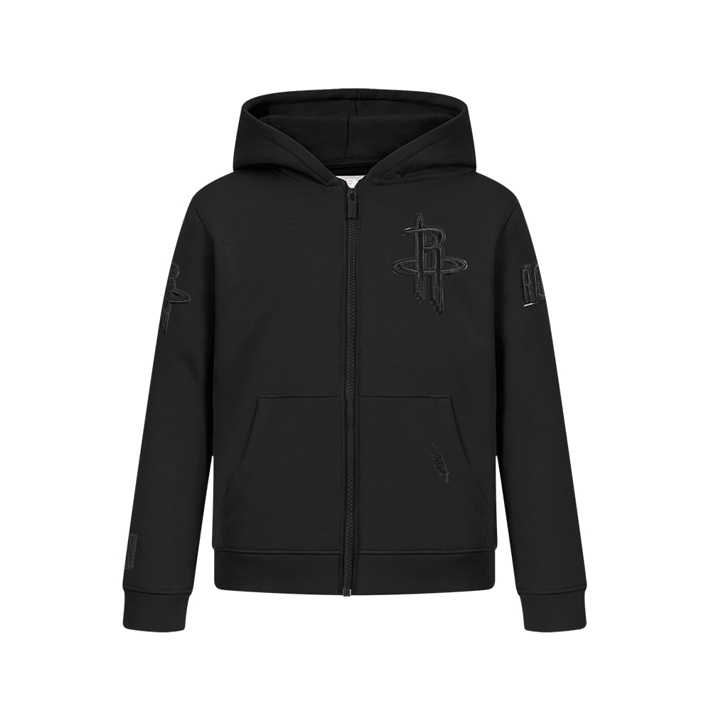 Sudadera con capucha Pro Standard NBA Classic 3bk negra XL para niños con cremallera 8