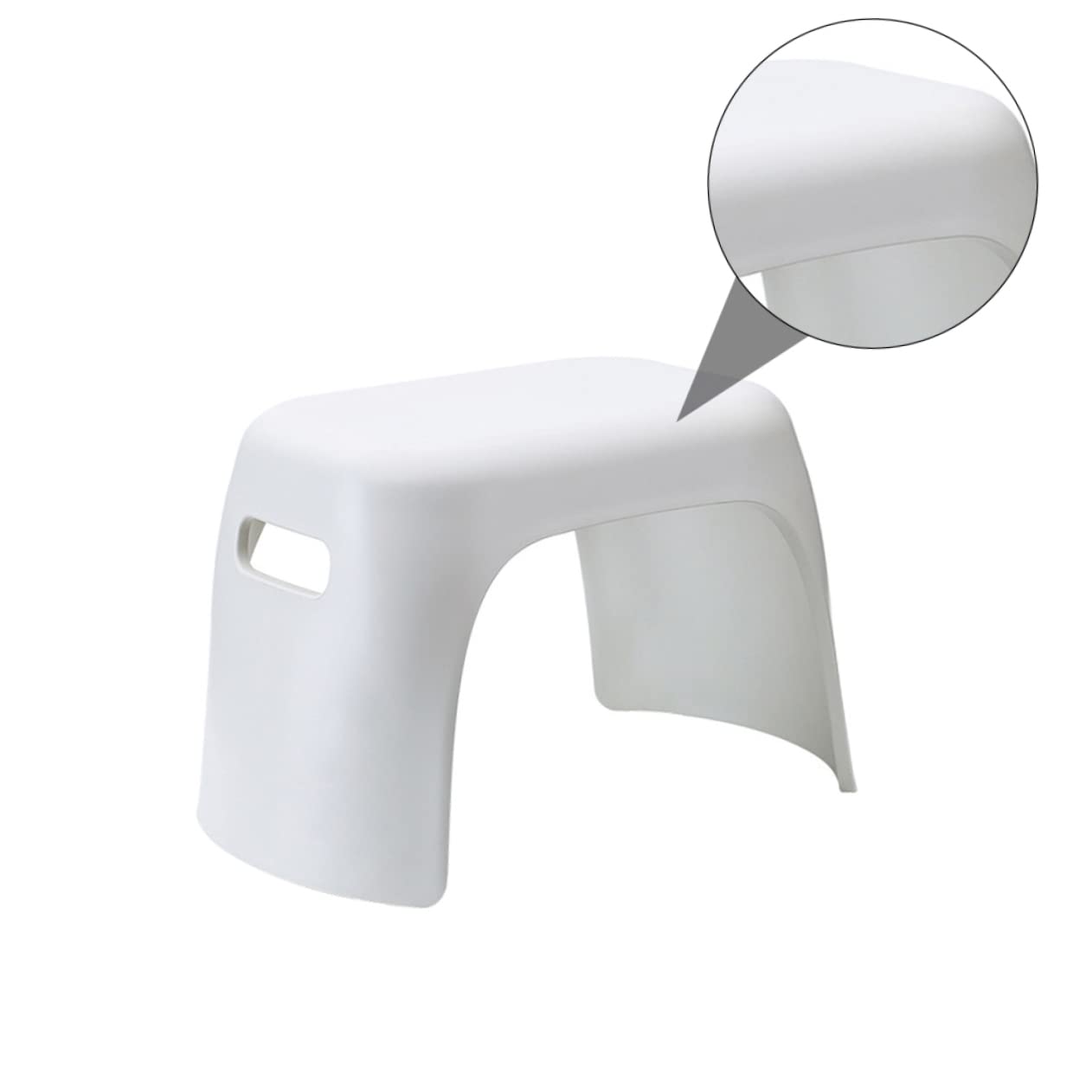 Cabilock Taburete De Plástico Antideslizante Nórdico Simple para Baño Hogar Cómodo