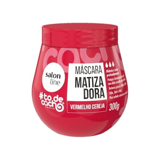 #TODECACHO MASCARA CONDICIONANTE MATIZ VERMELHO CEREJA 300GR