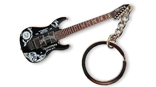 Gifticuffs KirkHammett-Metallica Replica guitar keychain - Black Ouija