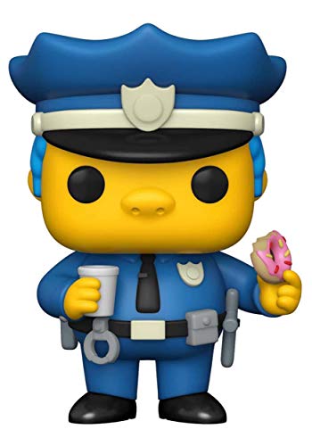 Funko Pop! Animation: The Simpsons-Chief Wiggum - Figura de Vinilo Coleccionable - Idea de Regalo- Mercancia Oficial - Juguetes para Niños y Adultos - TV Fans - Muñeco para Coleccionistas