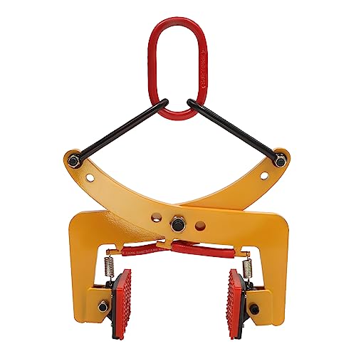 LUNICASHA Pinza per cordoli da 280 kg, pinza per sollevamento marciapiede, pinza per cordolo, pinza con manico, pinza per cordoli, apertura ganasce tra 2,36 e 9,45 pollici