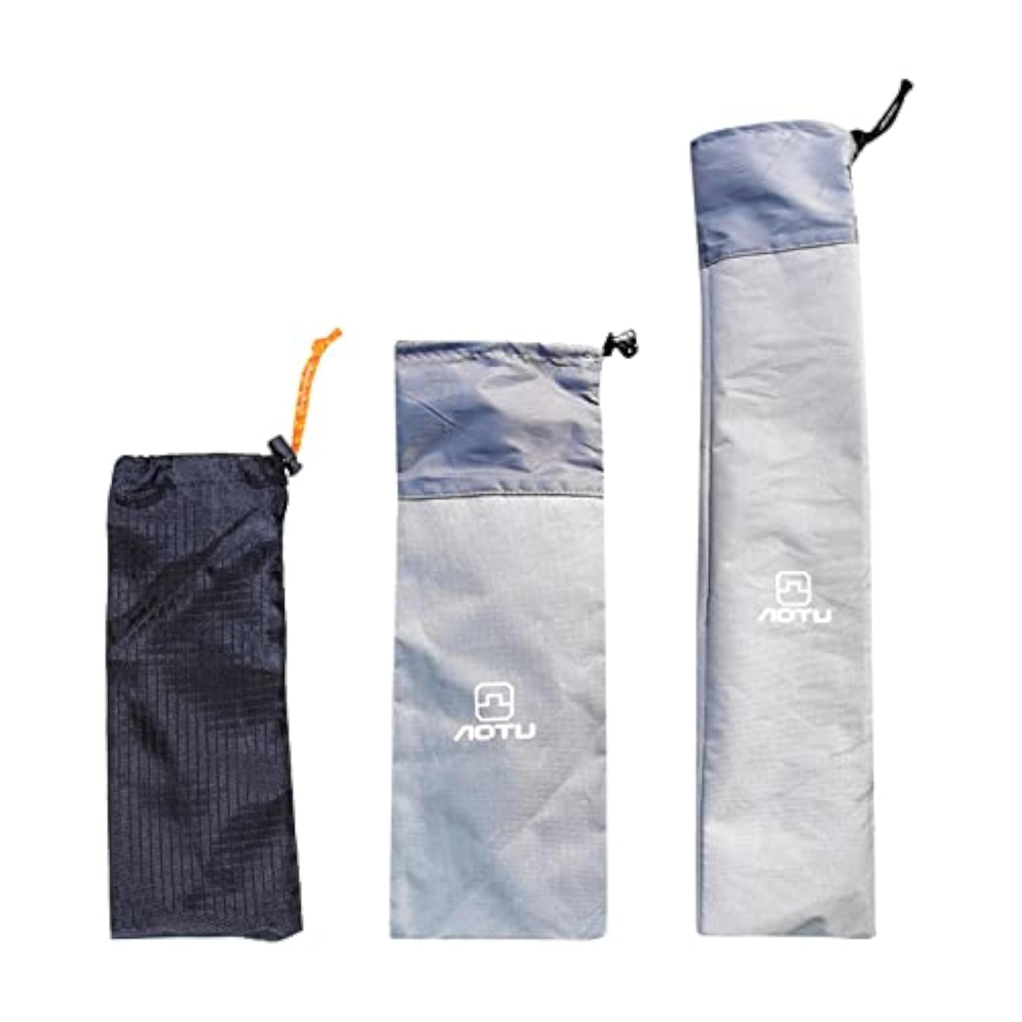 Outdoor Tent Pegs Storage Drawstring Carrying Pouch