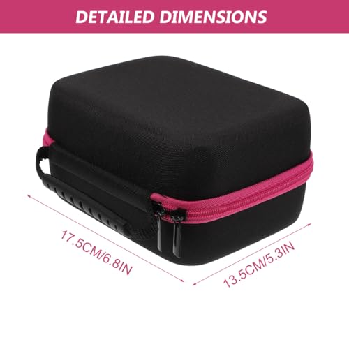 Mallette huiles essentielles de transport avec 15 compartiments de stockage rose - 2