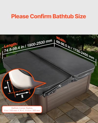 VEVOR Hydraulic Hot Tub Cover Lifter