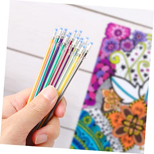 Recambios coloridos para bolígrafos gel 100 unidades miniatura 4