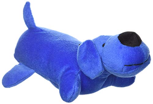 Zanies Neon Big Yelper Dog Toys, Blue, 7"