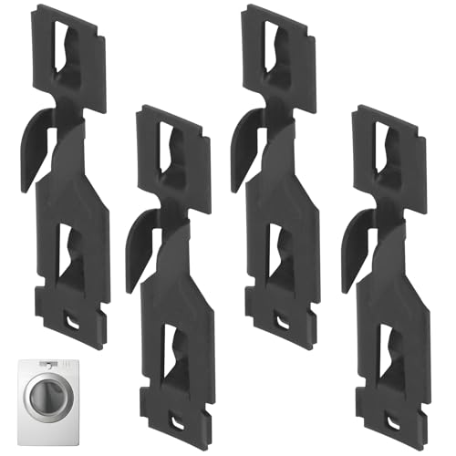 4 Pcs W10854425 Front Panel Clip for Whirl-pool, Ken-more, May-tag, Ro-per, Kit-chenAid Dryer, Replace W10775448, AP5989766, PS11731288, 3394083, 8283335, 237823, 4383825