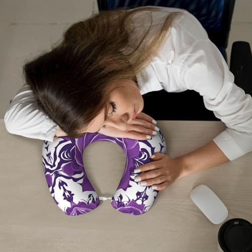 Almohada de viaje espuma viscoelástica tamaño compacto miniatura 6