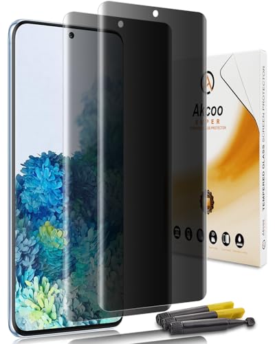 Verre trempé anti-espion Galaxy S20 Plus pour utiliser votre smartphone dans les transports
