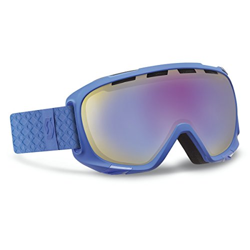 SCOTT US Fix Ski Goggles, Solid Blue, Illuminator Lens
