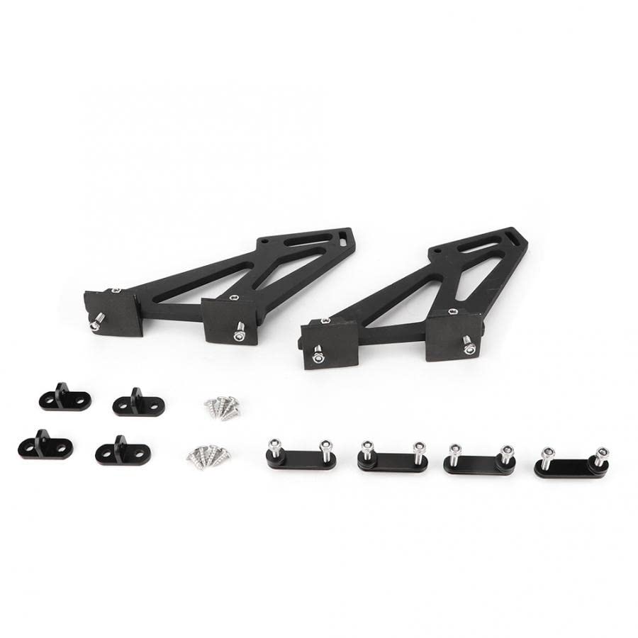 Autoachterspoiler Universal Mount Beugels Auto CNC Aluminium Achtervleugel Trunk Racing Staart Spoiler Benen Achterspoiler Lip