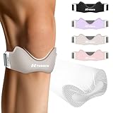 Patellar Tendon Support Strap 2 Pack, Knee Brace for Women & Men, Patella Band for Running Hiking Basketball Gym Fitness Tennis Badminton Cycling, Offers Relief from Meniscus Tear and Knee Pain