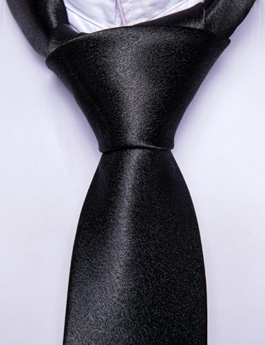 Image of Barry.Wang Boys Ties Pre-Tied Satin Solid Color Kids Tie Pocket Square Set Adjustable Formal Necktie Graduation School