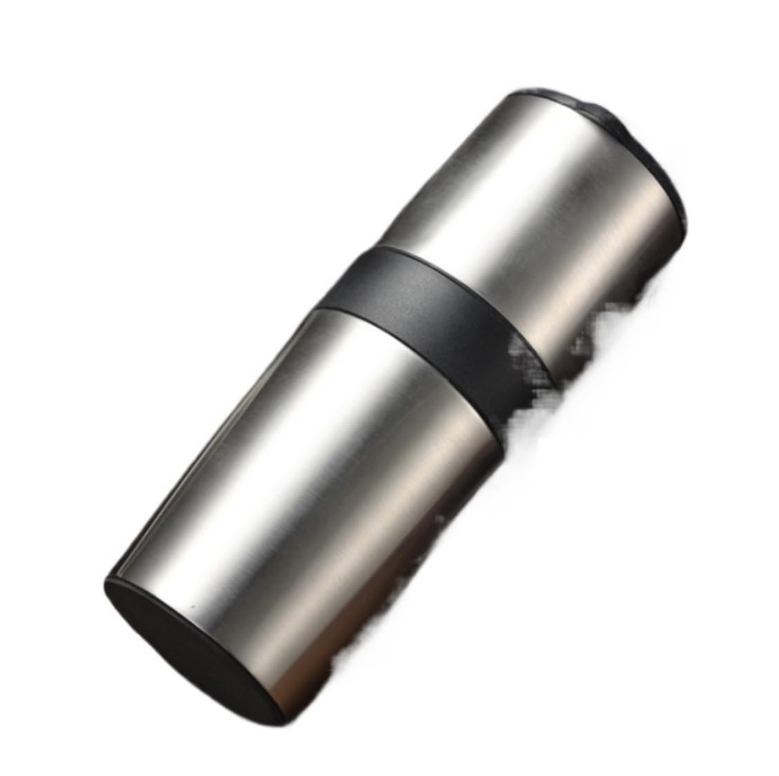 Molinillo Café Molino Cafe Molinillo De Café Manual Duradero De Acero Inoxidable Lavable con Molinillo Ajustable De Filtro Fino De Doble Capa Moledor De Cafe(Blue,Silver)