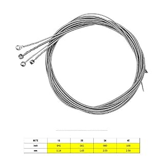SHUIYUE Cordes de Basse pour Guitare électrique Hexagon Alloy Wire Nickel Wound Bright Corrosion Resistant 4 Strings Set… - Les Beatles, Paul McCartney, John Lennon, RIngo Starr, George Harrison SHUIYUE Cordes de Basse pour Guitare électrique Hexagon Alloy Wire Nickel Wound Bright Corrosion Resistant 4 Strings Set… – Image 6