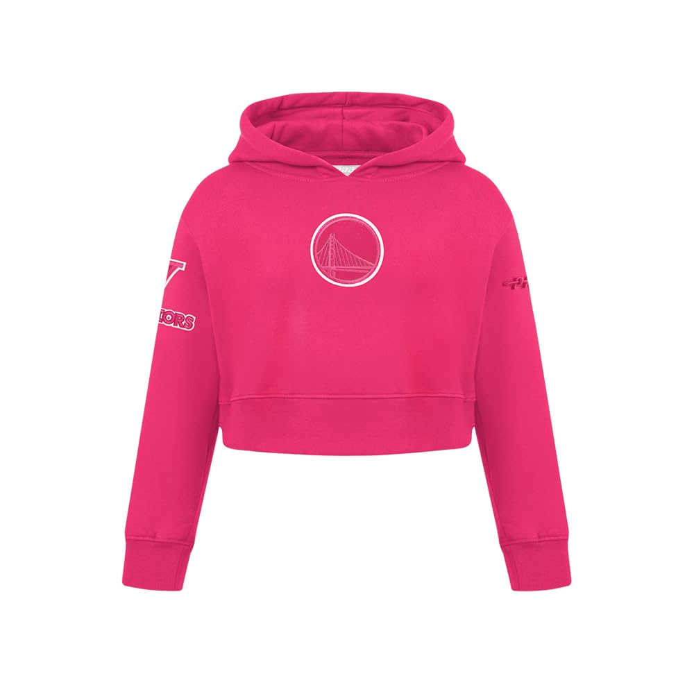 Pro Standard Big Girls NBA Classic Triple Pink Fleece Pull Over Hoodie